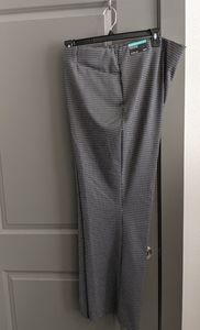 Investments Black and White Patterned Pants